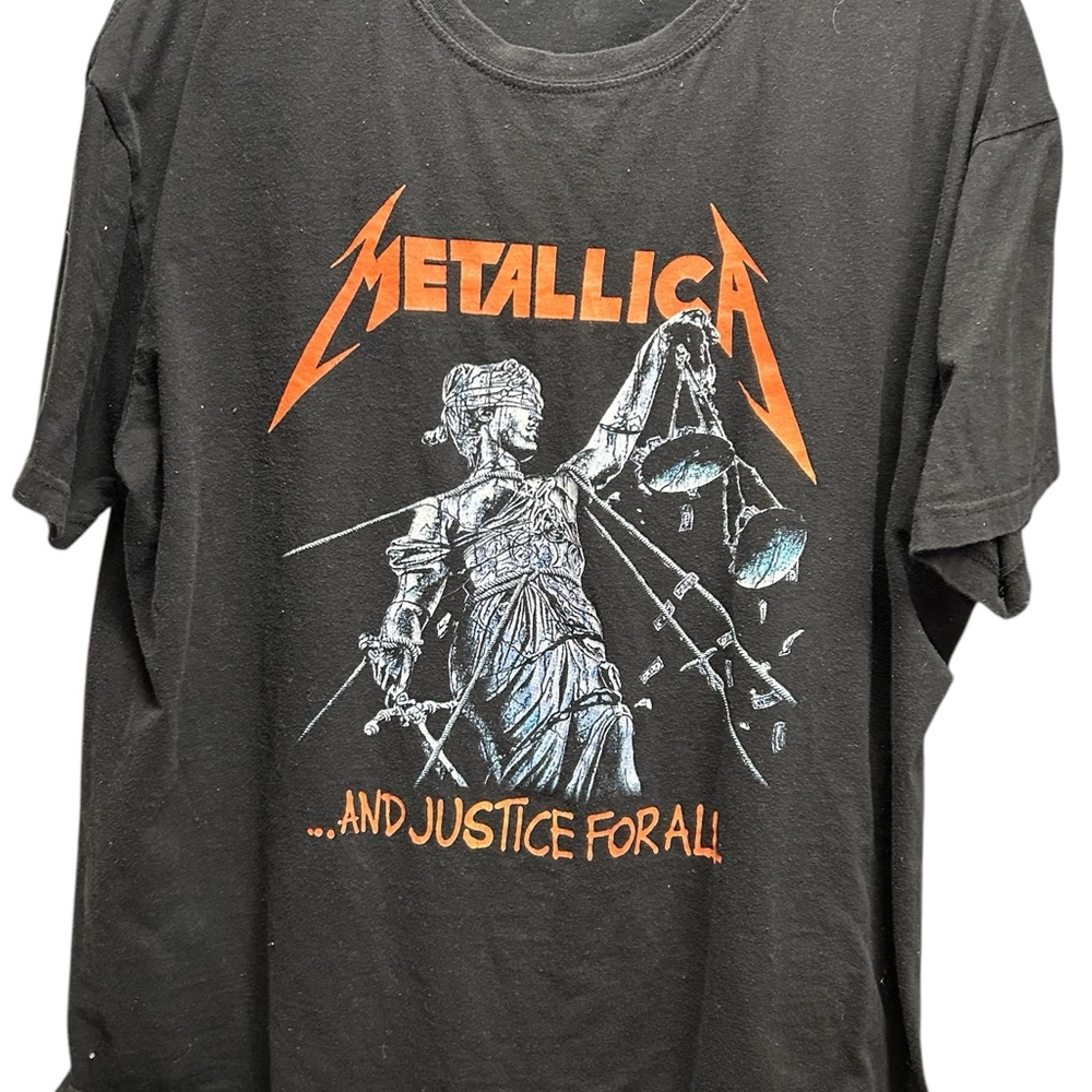 XL Metallica And Justice For All Tee Shirt